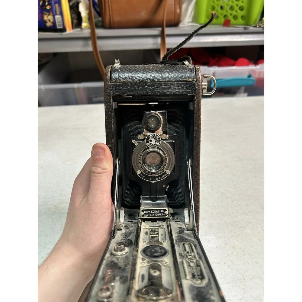 vintage No.1A Autographic Kodak Jr No. 1A Film A116‎ Camera